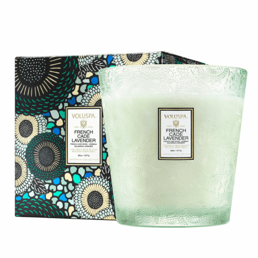 3 Wick Hearth Candle - French Cade Lavender