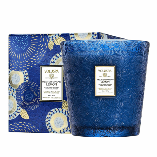 3 Wick Hearth Candle -Mediterranean Lemon