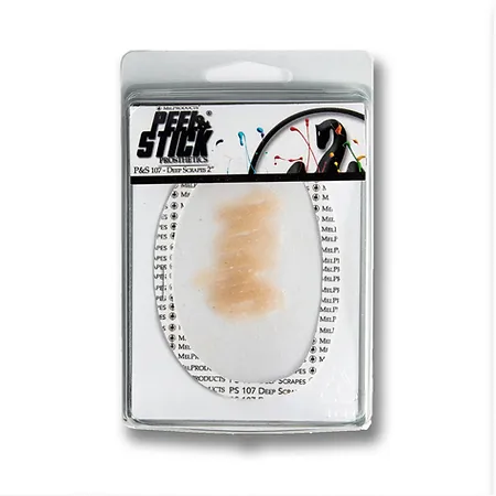 Peel & Stick Prosthetics - 107 Deep Scratches