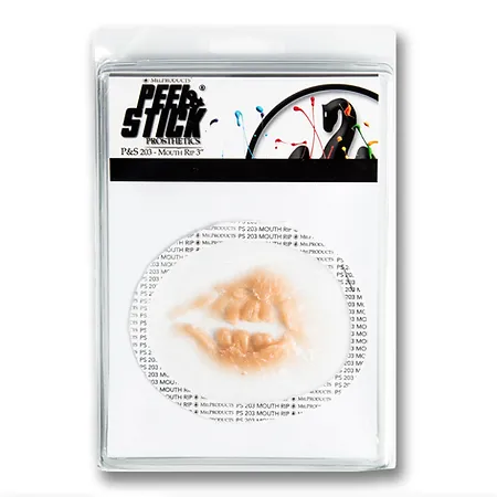 Peel & Stick Prosthetics - 203 Mouth Rip