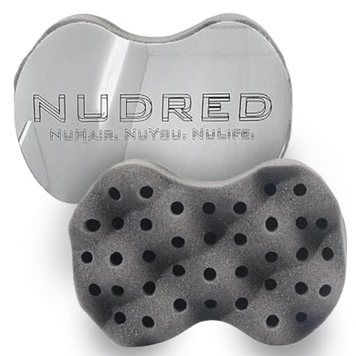 NuDred Sponge - Silver Mirrored, Convoluted
