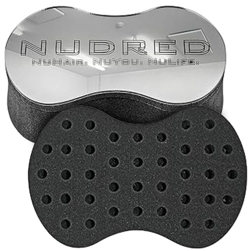 NuDred Sponge - Silver Mirrored, Small Holes
