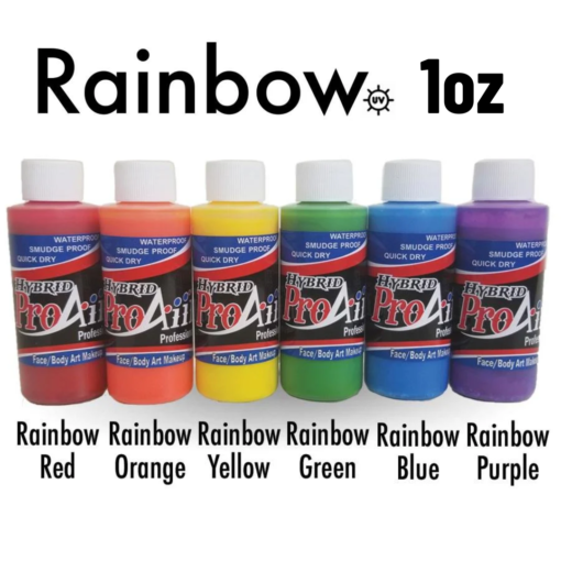 ProAiir Hybrid Rainbow Colors, 1oz set
