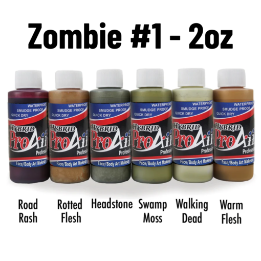 ProAiir Hybrid Zombie #1 Colors, 2oz set