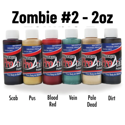 ProAiir Hybrid Zombie #2 Colors, 2oz set
