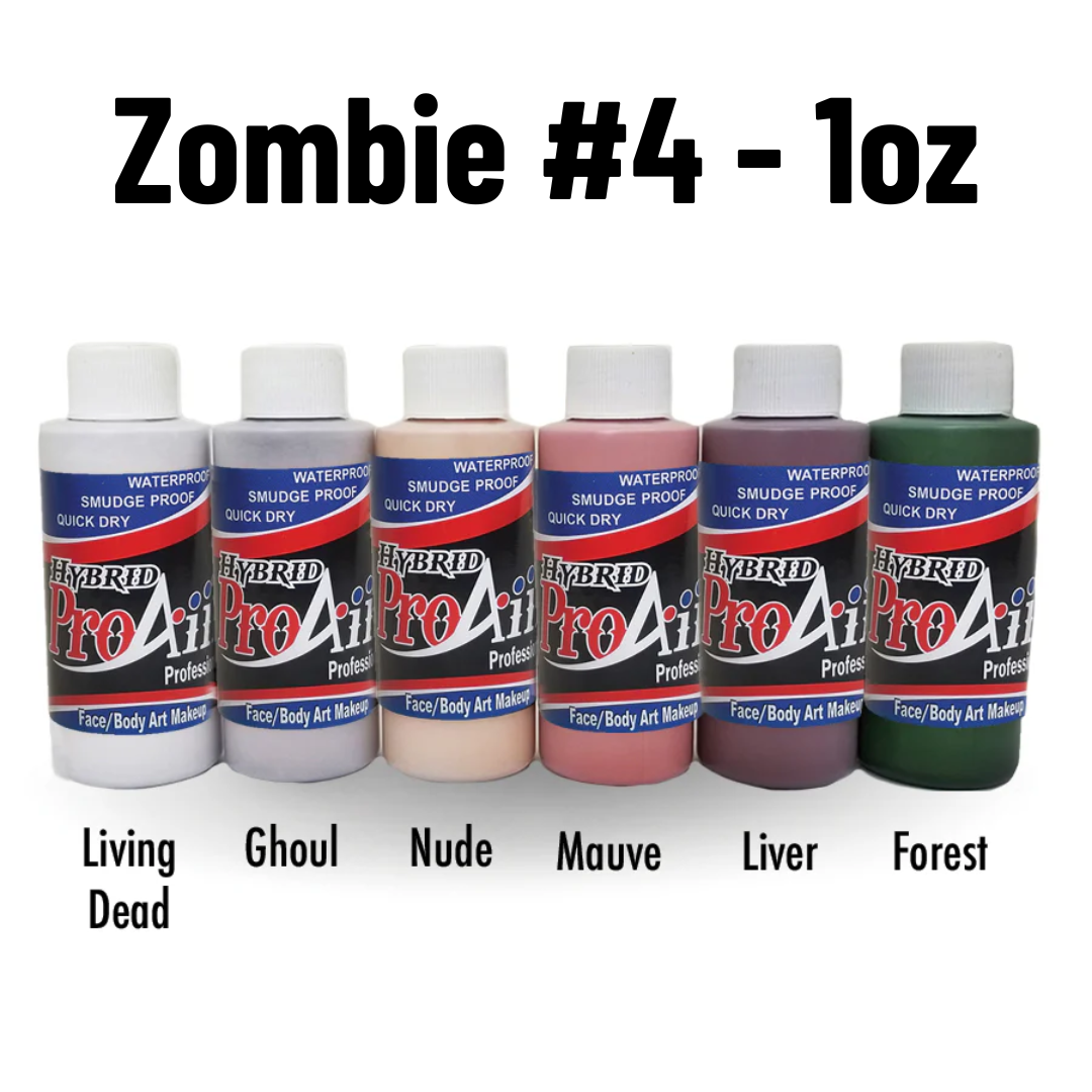 ProAiir Hybrid Zombie #4 Colors, 1oz set