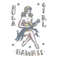 Vintage Tattoo - Hawaii Pin Up