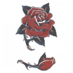 Vintage Tattoo - 1940 Rose
