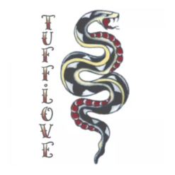 Vintage Tattoo - 1940 Snake / Tuff Love