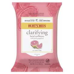 Facial Cleansing Towelettes with Pink Grapefruit