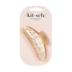 Recycled Plastic Marble Claw Clip - Blonde