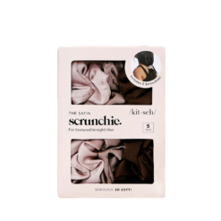 Satin Sleep Scrunchies - Cameo