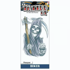 Alternative view of Biker Tattoo - Reaper