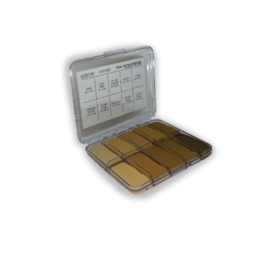 Mini Total Tattoo Coverage Palette - Desert Yellow