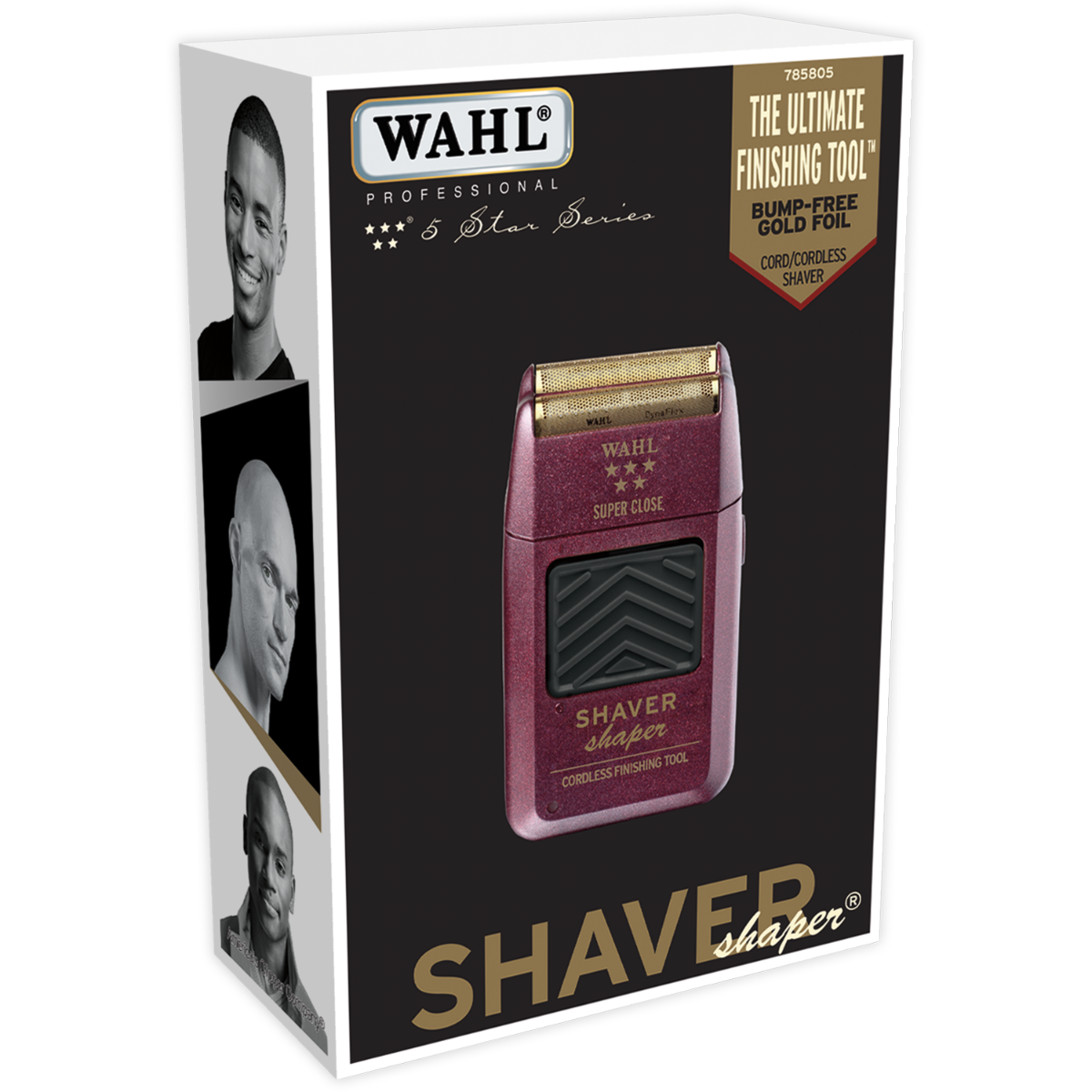 5 Star Cord/Cordless Shaver/Shaper - Red - Image 3